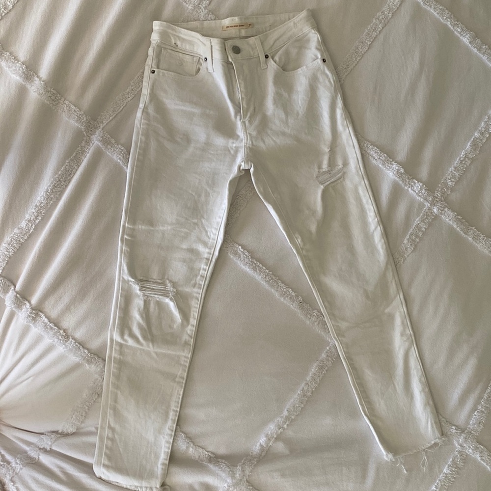 Levi’s 721 high rise skinny crop